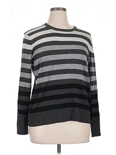 Pre-owned Investments Pullover Sweater In Gray