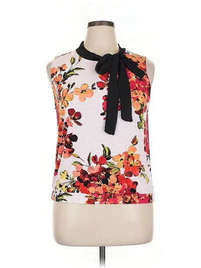 Pre-owned Investments Sleeveless Blouse In White