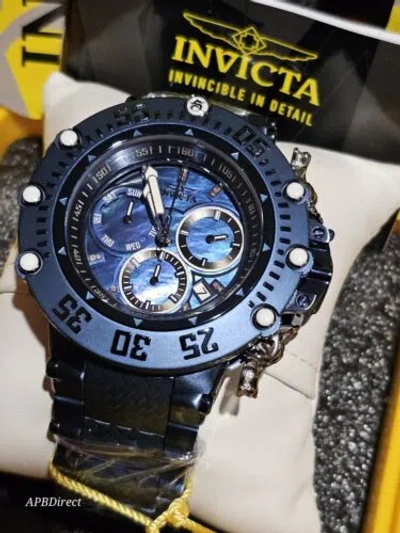 Pre-owned Invicta - Diamond Edition - Shutter - Subaqua Noma Vii 7 Swiss Z60 - Mens Watch