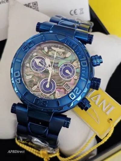 Pre-owned Invicta - Subaqua Noma I Limited Edition 128 Swiss Z60 Chronograph Mens Watch