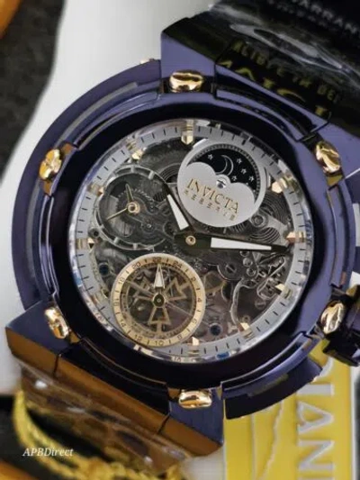 Pre-owned Invicta - X-wing - Automatic Dual Time Purple Label Coalition Forces Mens Watch