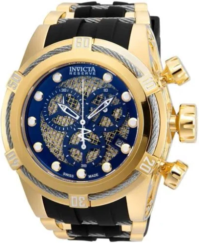 Pre-owned Invicta 20416 Reserve Bolt Zeus Swiss Made Quartz Chronograph Mens Watch