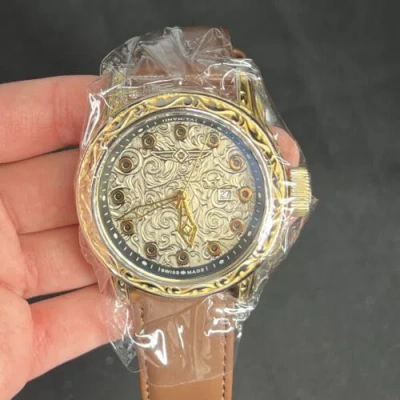 Pre-owned Invicta 20547 Men's Gold Tone Quartz Swiss Made Watch