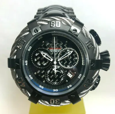 Pre-owned Invicta 22178 Reserve 56mm Silver/black Jt Thunderbolt Le Of 999 Brclt Watch