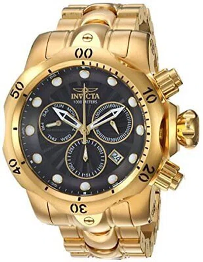 Pre-owned Invicta 25904 Men's 'venom' Quartz Stainless Steel Watch
