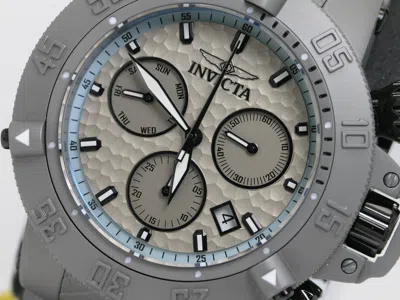 Pre-owned Invicta Subaqua Noma Iii Space Warrior Swiss Chronograph Khaki Dial Watch