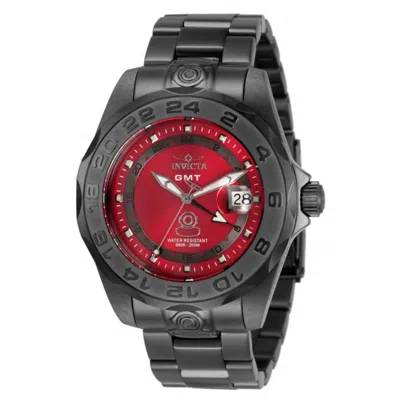 Invicta 44mm Grand Diver Swiss Quartz Gmt Bracelet Watch In Multi