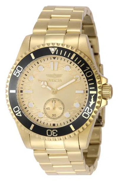 Invicta 49430 Pro Diver Watch In Gold