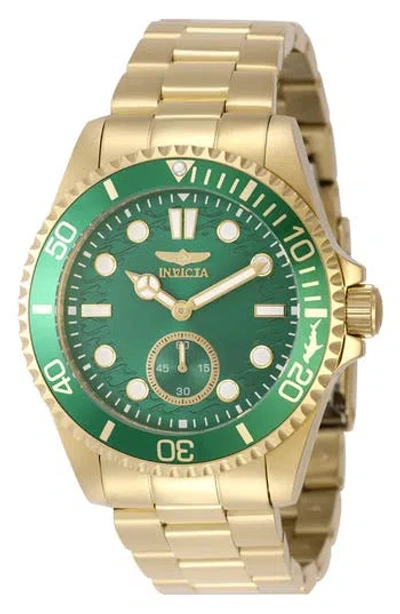 Invicta 49430 Pro Diver Watch In Gold