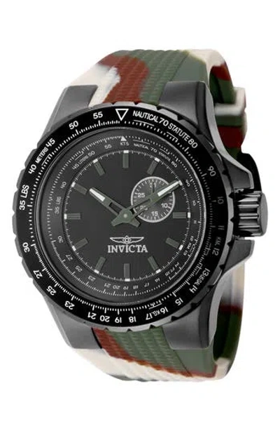 Invicta 49732 Aviator Watch In Black
