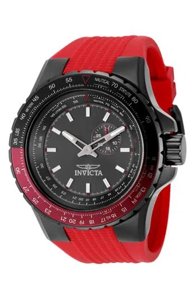 Invicta 49732 Aviator Watch In Black