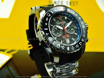 Pre-owned Invicta 50mm Dc Comics Le 0005 Henry Cavill Superman Fluxmeteorite Strap Watch