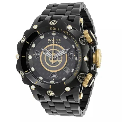 Pre-owned Invicta 51mm Swiss Black Label Reserve Mlb Venom Fusion Chicago Cubs Ss Watch
