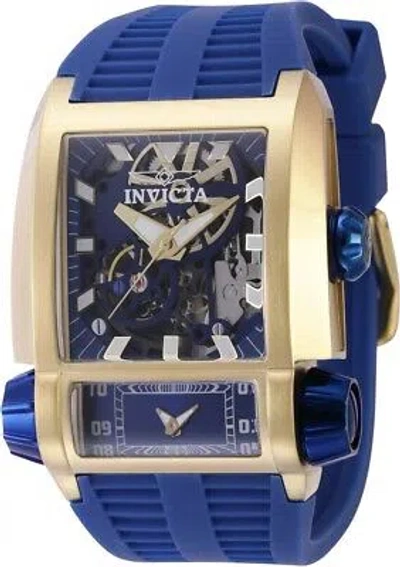 Pre-owned Invicta Akula Automatic Blue Dial Men's Watch 41727