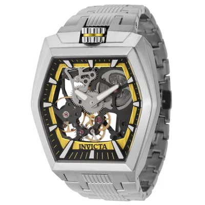 Pre-owned Invicta Akula Stealth Legion Mechanical Men's Watch W/ Skeleton Dial - 48mm, Ste