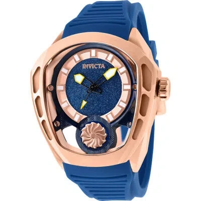Pre-owned Invicta Akula Zager Exclusive Automatic Blue Dial Men's Watch 35444