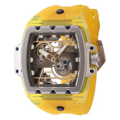 Pre-owned Invicta Anatomic Automatic Men's Watch - 54.6mm, Yellow 44265