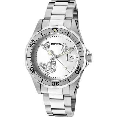 Invicta Angel Butterfly Bracelet Watch, 38mm In Metallic