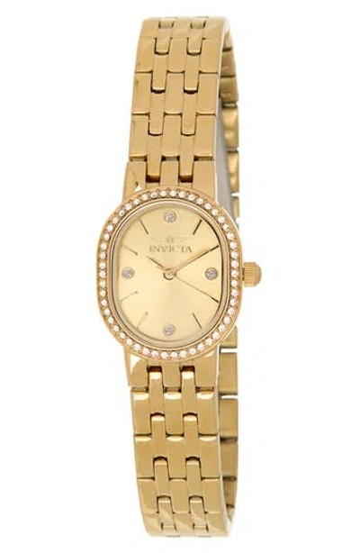 Invicta Angel Crystal Quartz Bracelet Watch, 38mm X 10.5mm