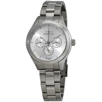 Invicta Angel Multi-function Silver Dial Ladies Watch 12465