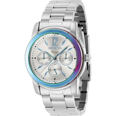 Invicta Angel Quartz Silver Dial Ladies Watch 40222 In Metallic