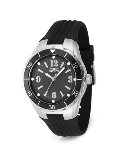 Invicta Angel Silicone-strap 38mm Watch In Black