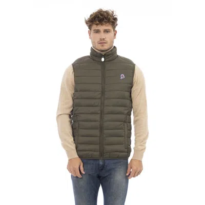 Invicta Quilted Sleeveless Jacket In Green