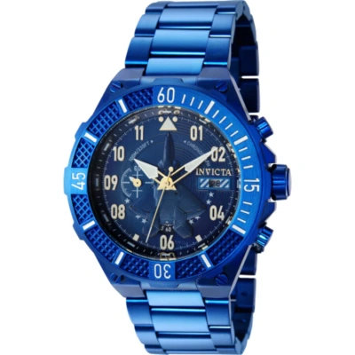 Invicta Aviator Chronograph Quartz Blue Dial Men's Watch 39908