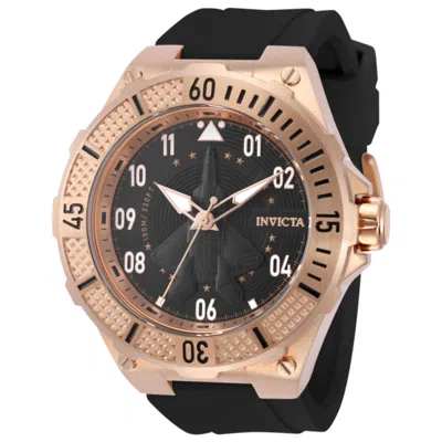 Invicta Aviator 50mm Watch In Black