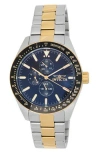 Invicta Aviator Two-tone Quartz Bracelet Watch, 45mm X 12mm