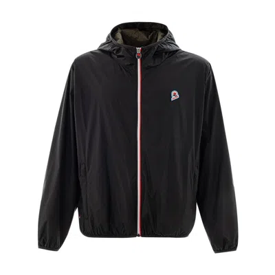 Invicta Black Polyamide Shell Jacket