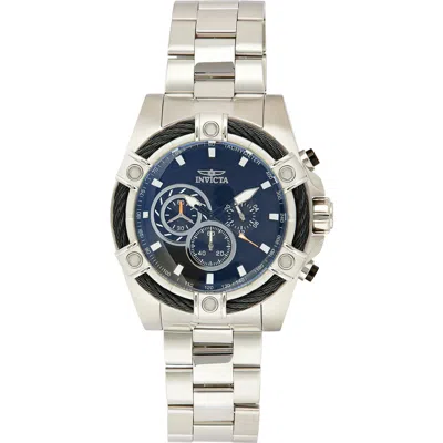 Invicta Bolt Bracelet Strap Chronograph Watch, 52mm In Metallic
