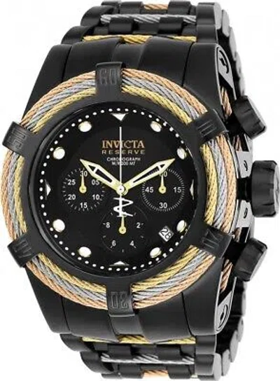 Pre-owned Invicta Bolt Chronograph Black Dial Men's Watch 23050