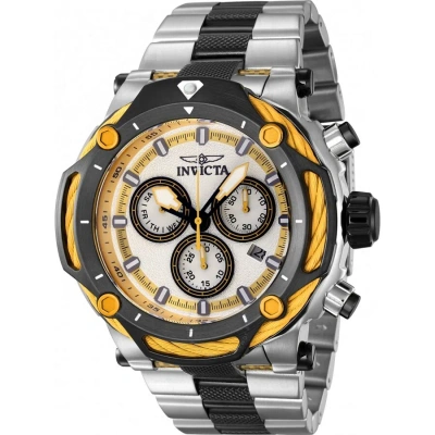 Invicta Bolt Chronograph Quartz Silver Dial Men's Watch 42116 In Gold