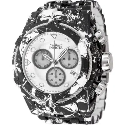 Pre-owned Invicta Bolt Chronograph Quartz Silver Dial Men's Watch 45489