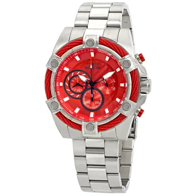 Invicta Bolt Chronograph Red Dial Men's Watch 25514