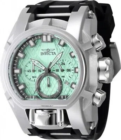 Pre-owned Invicta Bolt Zeus Magnum Chronograph Gmt Quartz Men's Watch 47530