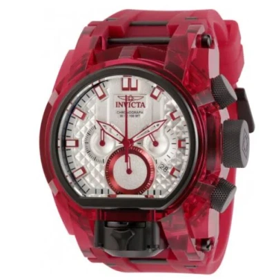 Pre-owned Invicta Bolt Zeus Magnum Men's 52mm Anatomic Dual Dial Chronograph Watch 29996