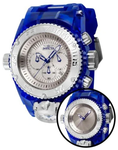 Pre-owned Invicta Bolt Zeus Magnum Shutter Men's 52mm Dual Time Chronograph Watch 43108