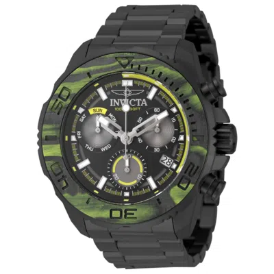 Invicta Carbon Hawk 48mm Watch In Green