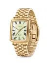 Invicta Celestial 25mm Rectangular Watch In Gold