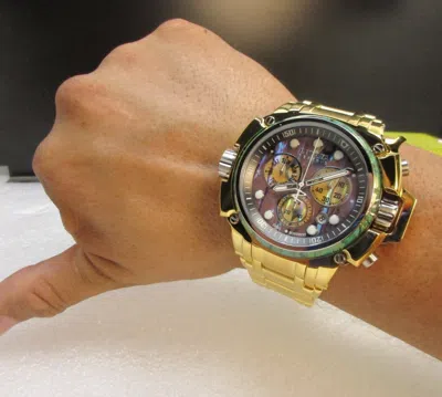 Pre-owned Invicta Coalition Forces 60mm Men's Watch Swiss Quartz Chrono 44968