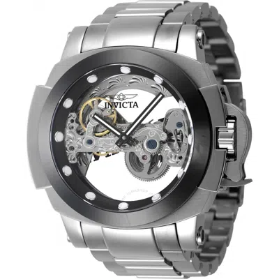 Invicta Coalition Forces Automatic Black Dial Men's Watch 45961 In Metallic