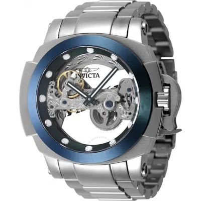 Invicta Coalition Forces Automatic Blue Dial Men's Watch 45960 In Metallic