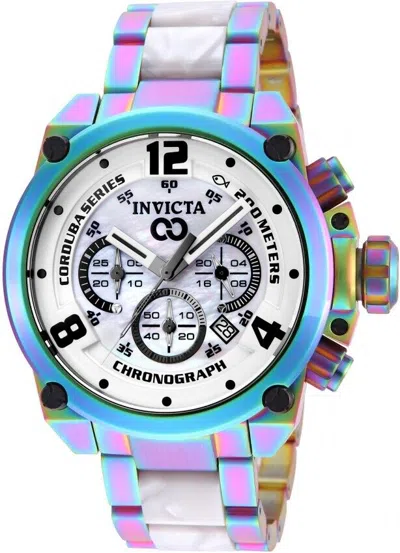 Pre-owned Invicta Corduba Iridescent Men's Quart Watch Model 25393 - Brand
