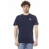 Invicta Blue Cotton T-shirt In Blue