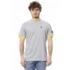 Invicta Gray Cotton T-shirt
