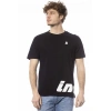 Invicta Black Cotton T-shirt In Black