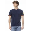 Invicta Blue Cotton T-shirt In Blue
