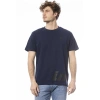 Invicta Blue Cotton Men T-shirt In Blue